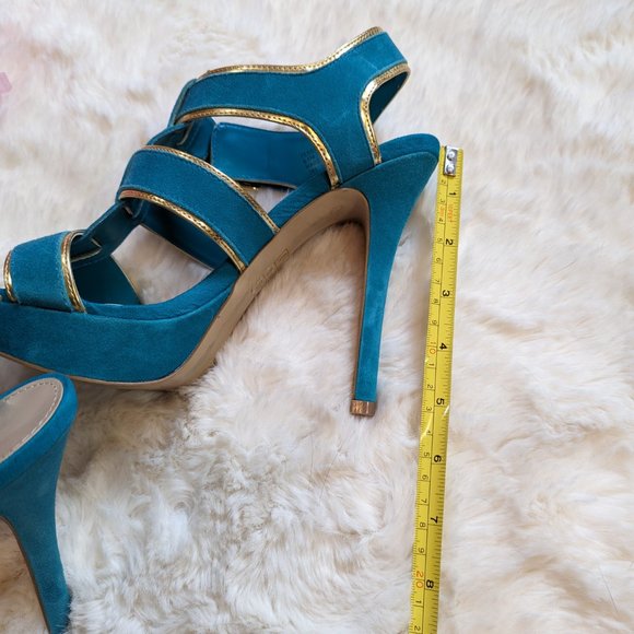 Steve Madden Tessyy Teal sandals, size 8.5 - Picture 3 of 7